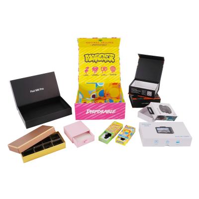 Flexography Bridesmaid Proposal Necklace Earring Box Custom Magnetic Closure Boxes With Logo