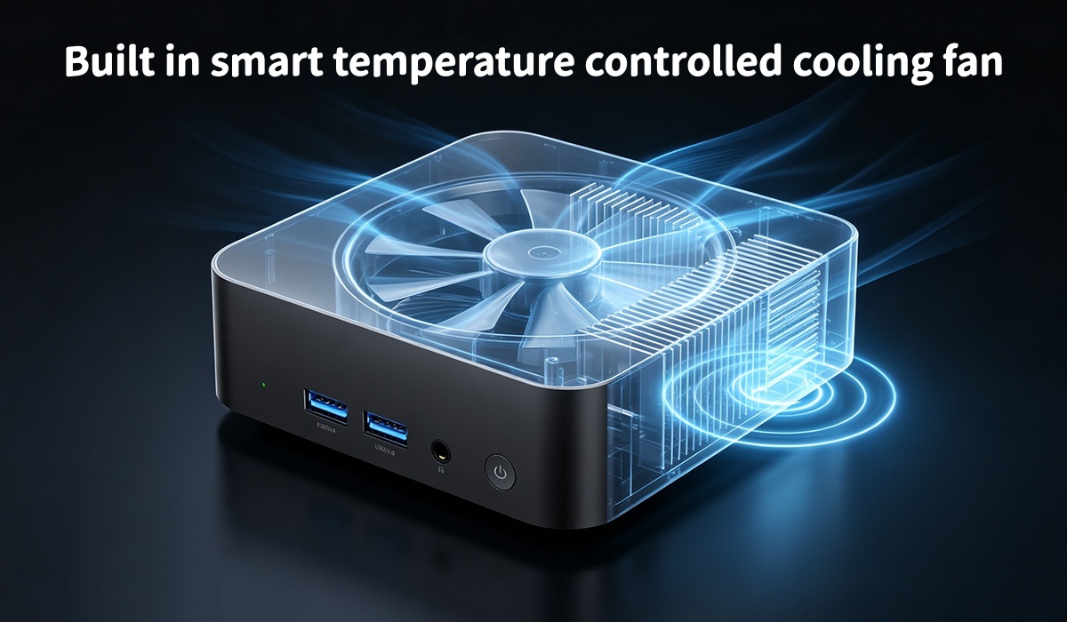 Intel N250 Processor Home Office Mini PC With Single LAN Port