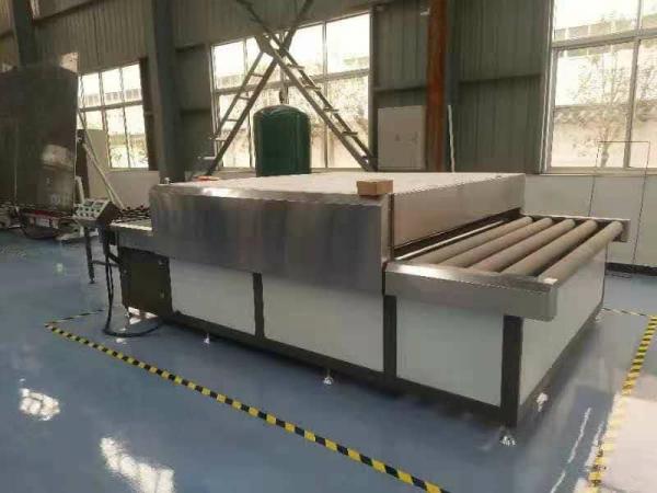 Insulating glass heating  roller press glass machine