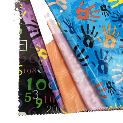80-120GSM Poliéster Impresso TPU Lamination Down Proof Fabric para Winder Coats Jaquetas