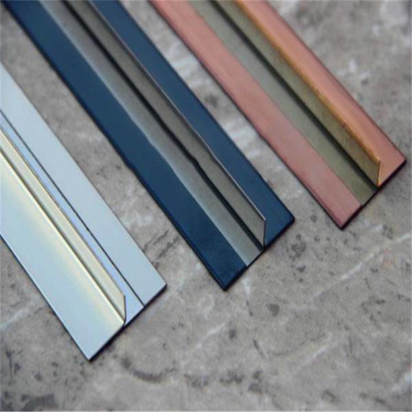 Custom made T shape tile trim 304 stainless steel mirror finish factory price