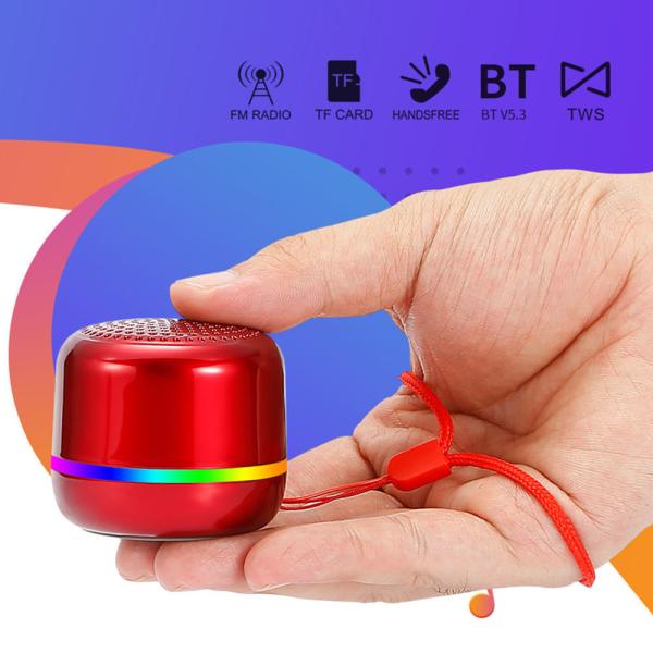3W 500mah Small Size Outdoor Home Wireless Portable Music Box Mini Blue Tooth Speakers