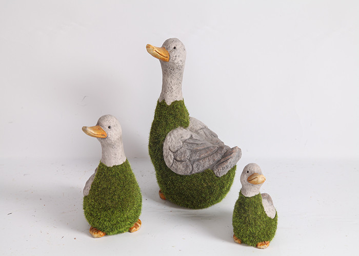 Сад гончарни утки цыпленка орнаментирует Handmade керамические украшения сада