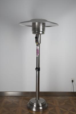 Energy Efficiency Vertical Propane Heater , Floorstanding Liquid Propane Patio Heater