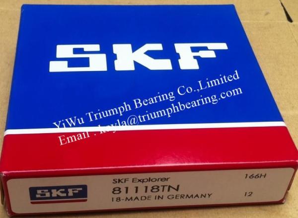 S  K  F   Thrust Roller Bearings   81118TN
