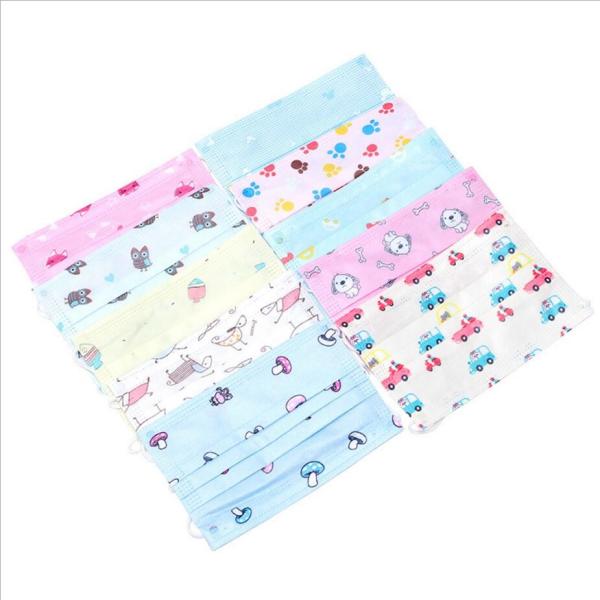 Anti Pollution Face Mask Earloop 3 Ply Disposable Masks For Dust