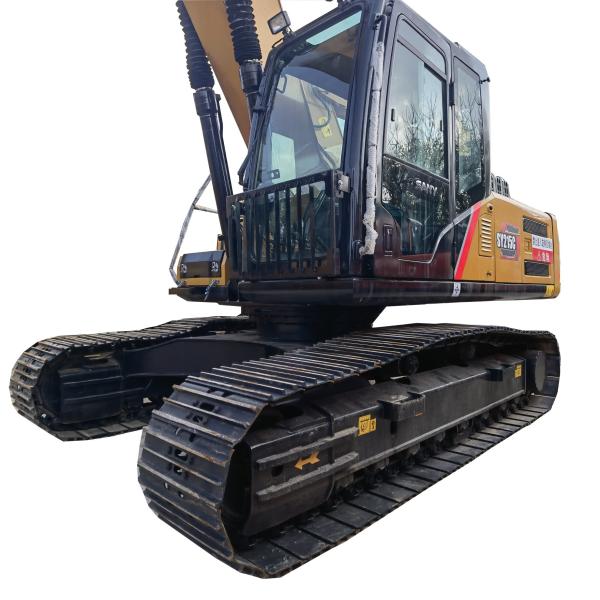 Excavadora SANY SY215C usada com motor MITSUBISHI e em bom estado