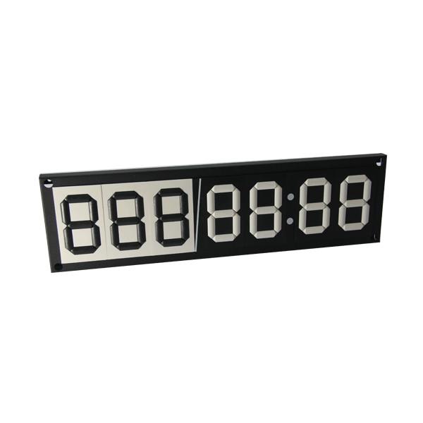 Mão resistente ao calor exterior Flip Scoreboard For Supermarkets de 3 polegadas