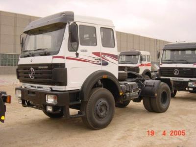 40 Tons 4x2 Prime Mover , BEIBEN Semi Truck Mover 430 Diaphragm Spring Clutch