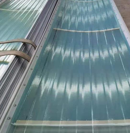 Resistencia a los impactos de la luz del día azulejos de FRP para el techo del invernadero del cobertizo