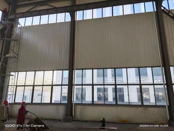 Construção de aço que constrói a superfície de pintura da multi construção do armazém do período