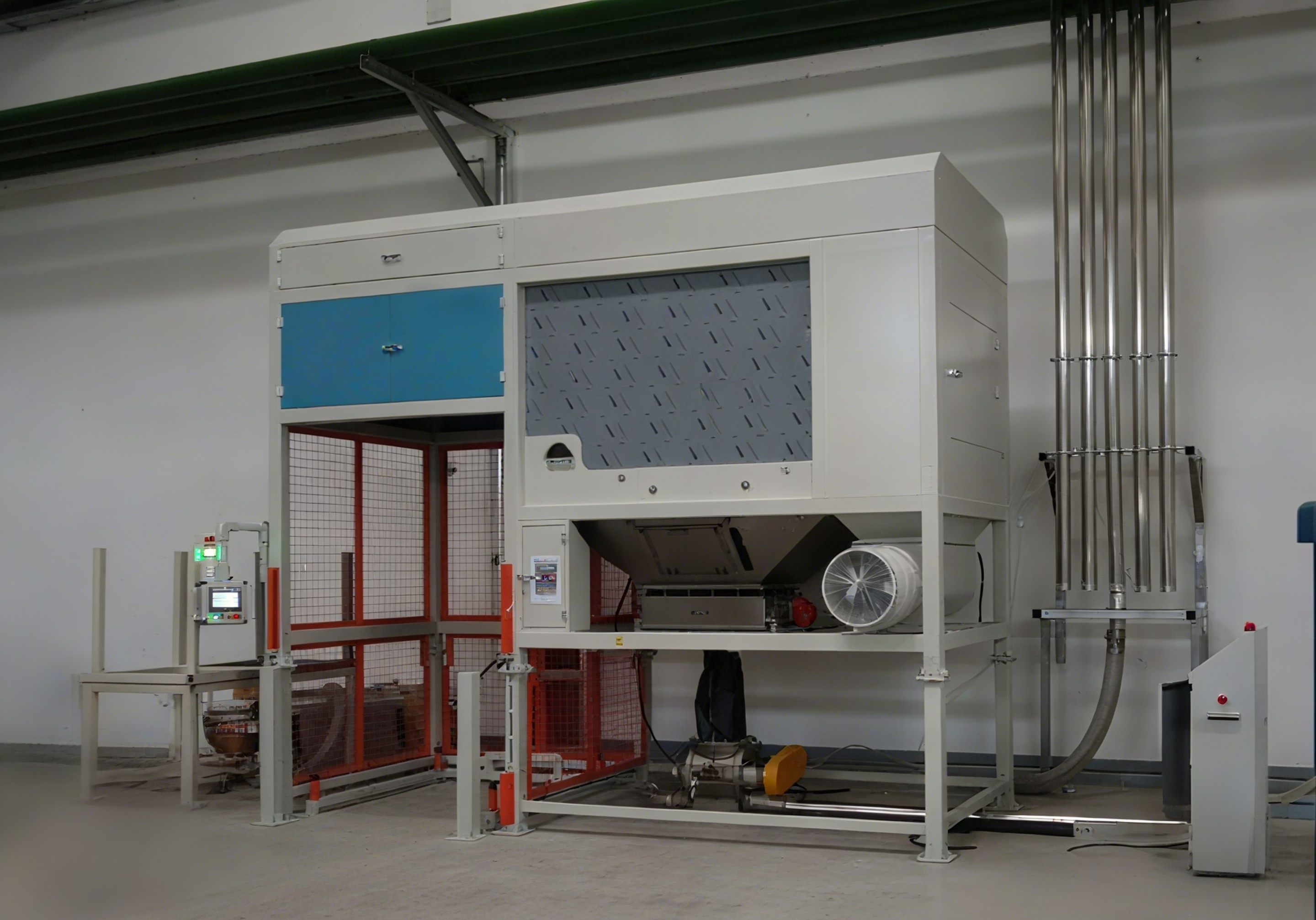 Multi Layer Bulk Bag Unloader System For Automated Bulk Material Feeding