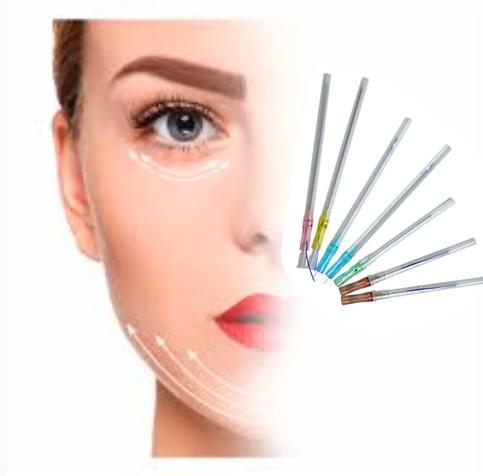 Face Lifting Sharp Blunt Needle Mono Cog Double Needle Fishbone Pdo Thread