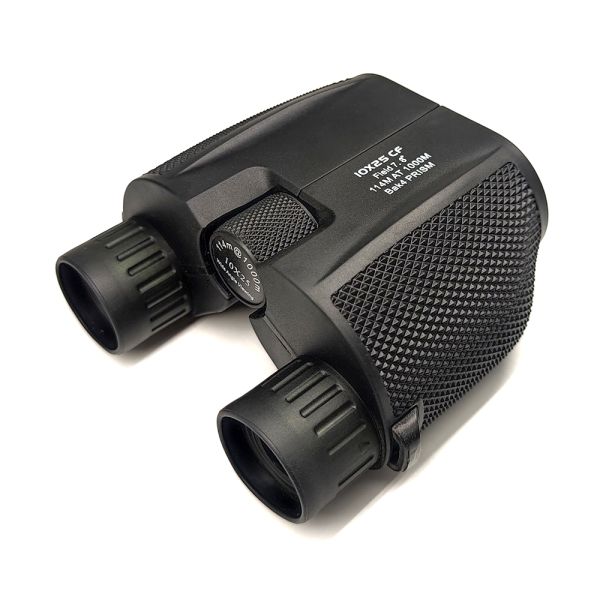 Small Lightweight BAK4 FMC Porro Binoculars 10X25 For Camping Climbing For Kids Adults
