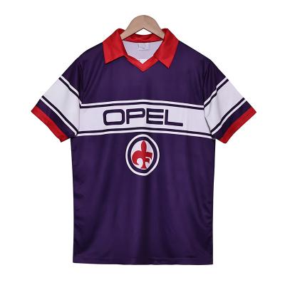 Fiorentina 1984-1985 maillot de football à domicile édition commémorative de l'équipe personnalisée