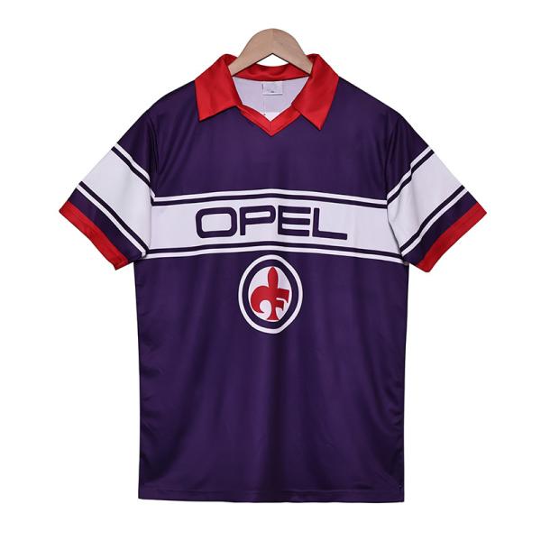 Fiorentina 1984-1985 maillot de football à domicile édition commémorative de l'équipe personnalisée