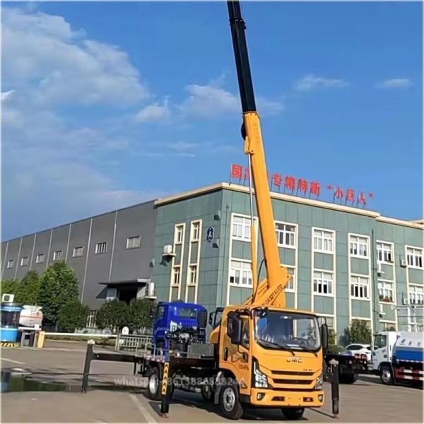 JMC Single Row Wide Body Cab Telescopic Arm High-altitude Work  Truck  Hoisting Work Lorry
