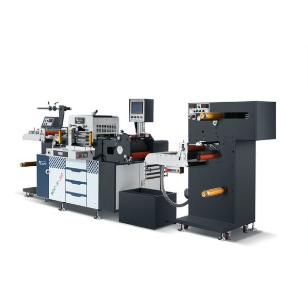 Automatic Barcode Label Die Cutting Machine Max Cutting Width Customized