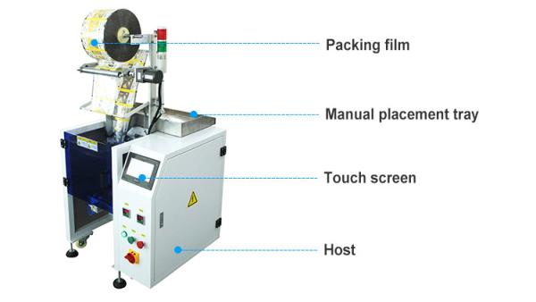 Fully Automatic Child Toy Bricks Plastic Parts Building Bricks Counting Packaging Packing Machine