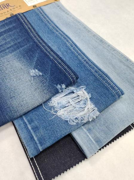 11.2oz Heavy Weight Cotton Polyester Denim Fabric woven for Jeans JSD3198-1 in-short items supply