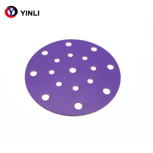 7 шкурка песчинки алюминиевой окиси 80 диска Zirconia отверстия зашкурить для металла