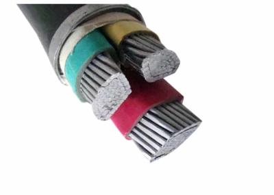 O cabo isolado PVC flexível 600/1000V comprimiu o núcleo do condutor 1~5 do AL