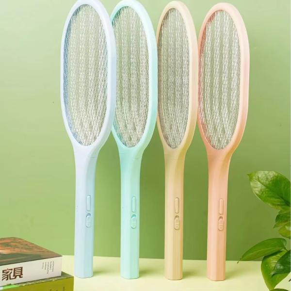 JZ Indoor USB-Powered Electric Fly Swatter For Children Anti-Killing Pest Control Lamp Pest-Free Battery