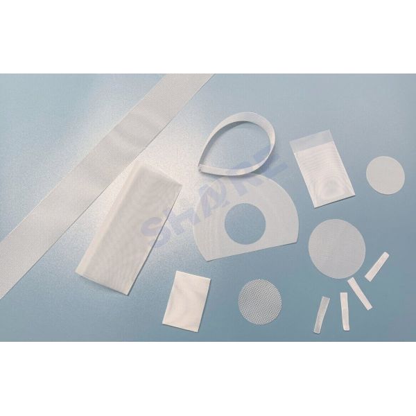 Pre-Cut Nylon Filter Mesh Pore Size 300 400 530 700 850 Micron Sheet Piece for Food Processing