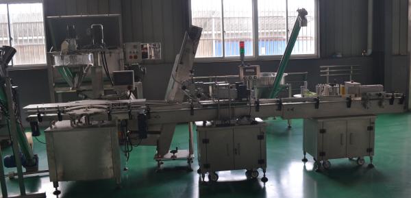 Coffee / Milk Rotary Powder Filling Machine Spice Multi Language Interface