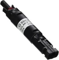 Support fusible solaire imperméable de connecteurs de fusible de C.C de 1000v 10A 15A 20A 30A avec le fusible intégré