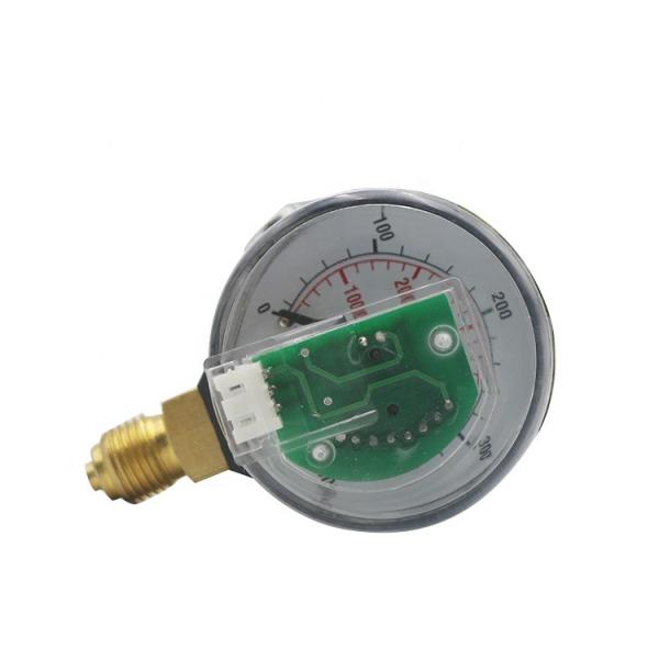 400 Bar 50mm Pressure Gauge Stairstep Signal CNG Cars Radial Pressure Gauge