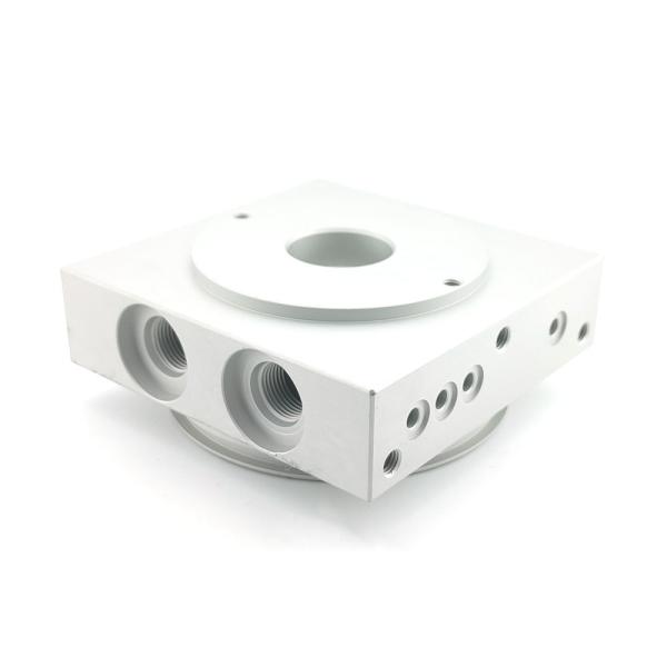 Custom Precision CNC Machined Aluminum Hydraulic Cartridge Valves Block Made to Order