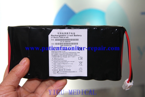Black Color Medical Equipment Replacement Parts M3 Monitor Battery