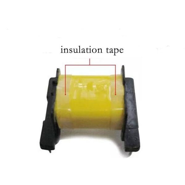 Yellow PET Film Backing Acrylic Adhesive Die Cut Masking Tape