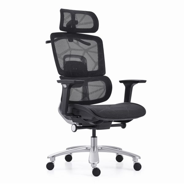 Vintage Comfortable Desk Chair Revolving For Visitor Client