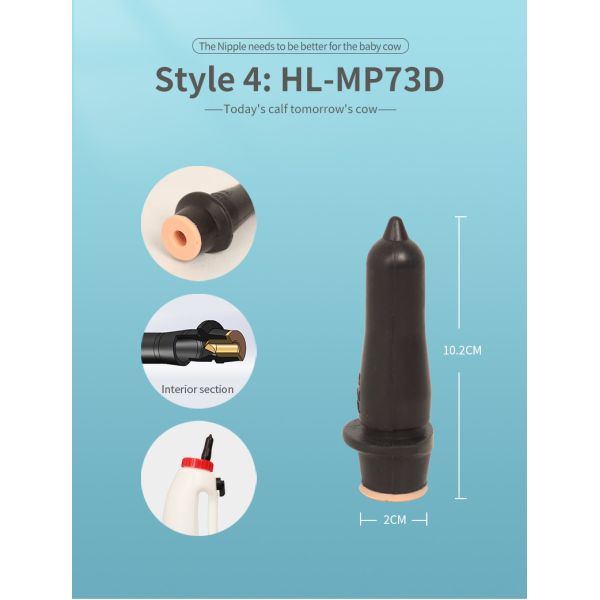 Age Group Newborn Baby Cow Nursing Nipple for Comfortable Feeding