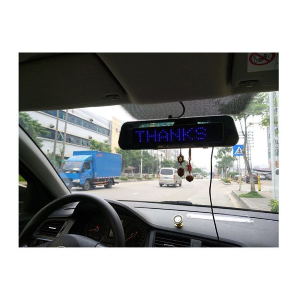 230*50mm Car LED Display Screen