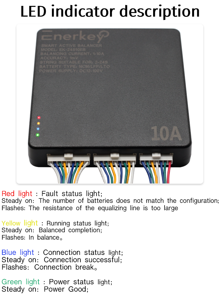 Bms Lifepo4 Литий-ионный аккумулятор активный балансировщик 10A 4S - 24S аккумулятор активный эквалайзер