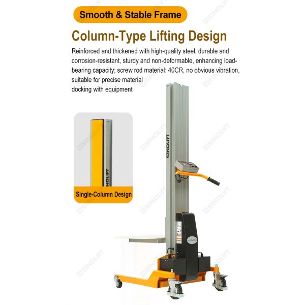 SINOLIFT ESG100 ESG150 Lightweight Electric Screw Stacker