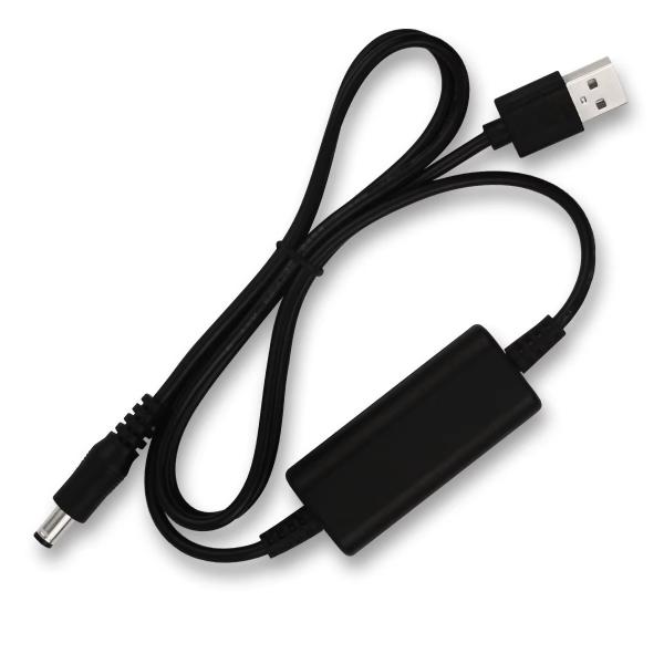 Câble convertisseur USB vers 9V DC, câble d'alimentation élévateur de tension USB 5V vers 9V pour routeur, haut-parleur, modem, caméra
