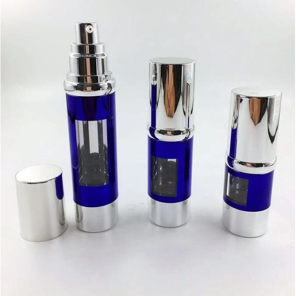 15ml 30ml 50ml Airless Pump Lotion Bottle in Any Color for Cosmetic Packaging
