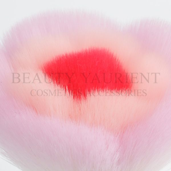 Long Lasting Durable Face Kabuki Makeup Brush Flower Swirl Shape 45g