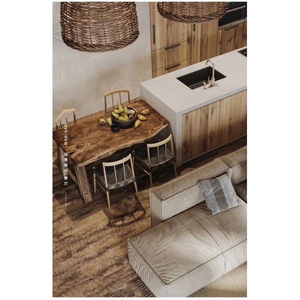 Kitchen Pendant Lamp Resort Hotel American Natural Handmade Real Rattan Pendant Lamp(WH-WP-119)