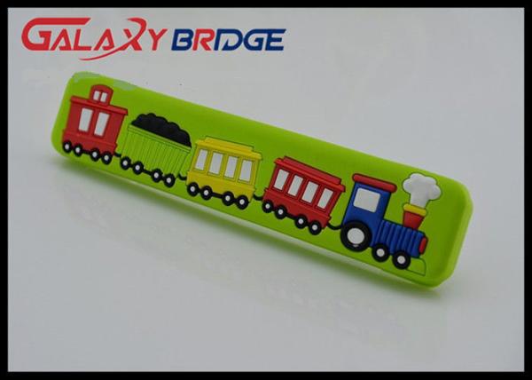Big Train Colorful Rubber Drawer Pulls Cartoon Knobs 32mm Soft Plastic Kids Bedroom Furniture Handles