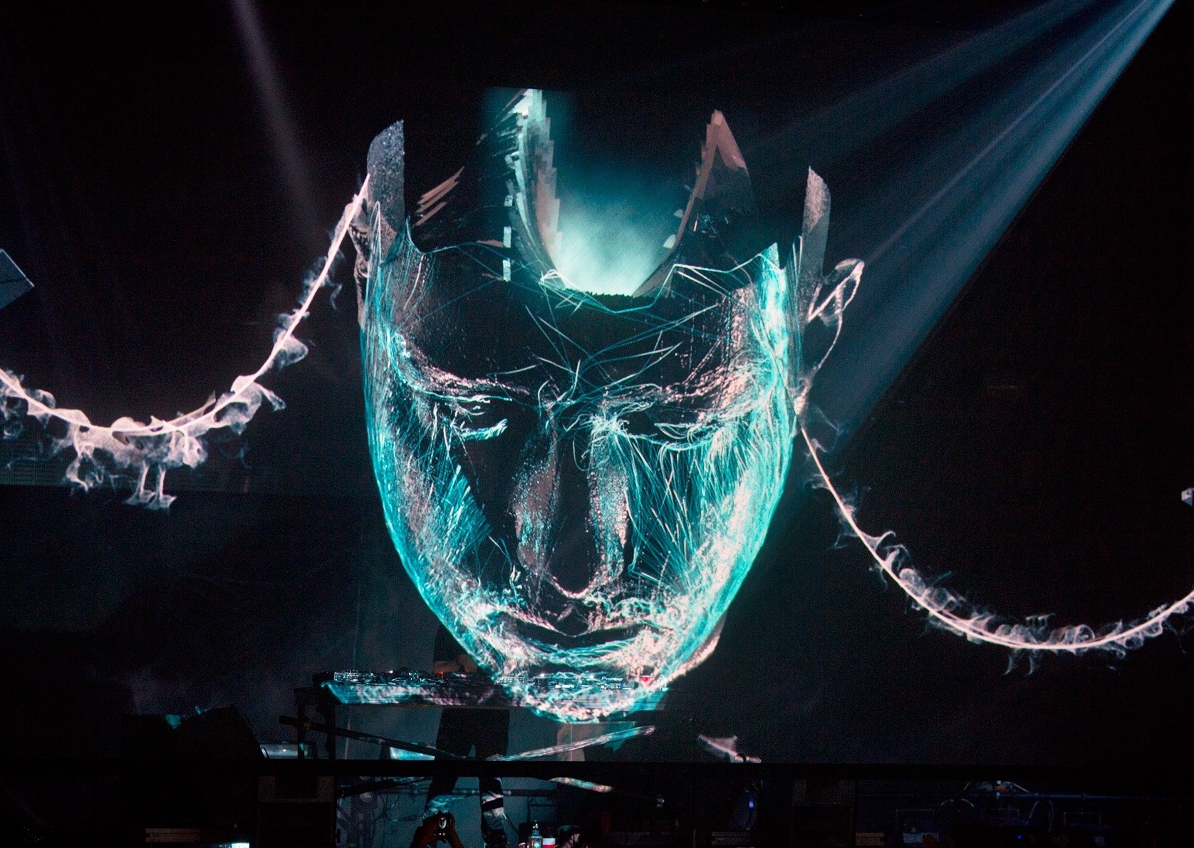 Невидимая прозрачность в реальном маштабе времени проекции 78% Холограм экрана сетки Холограм 3Д