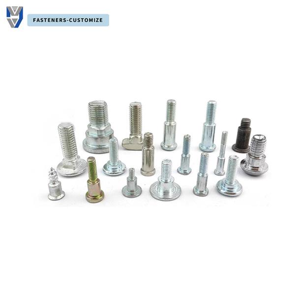 Flat Step Screw Buttons Stainless Steel Shoulder Bolts Precision Socket Shoulder Screws