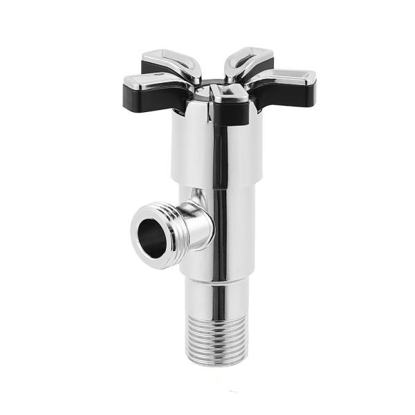 SS Female Angle Valve For Toilet Threaded For Water Gas Oil Fuel Transmission