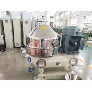Discharge System Continuous Nozzle Discharge Centrifuge Liquid Solid Clarificati
