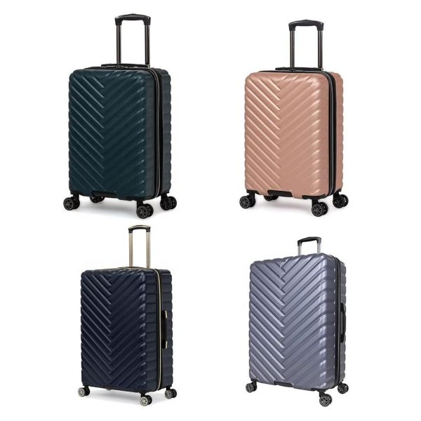 Exquisite 3 Piece Hardside Luggage Set With Bottom Hidden Handle
