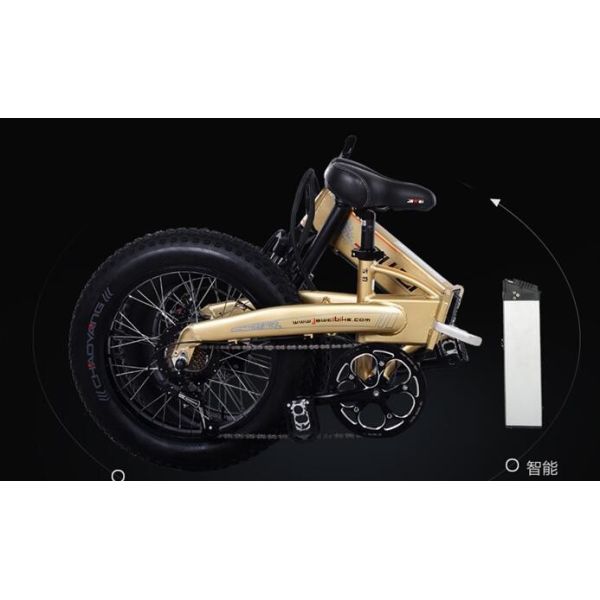Lithium Battery 4.0 Fat Tire 500w Folding Electric Bike